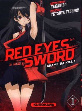 couverture manga Red eyes sword - akame ga kill ! T1