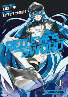 couverture manga Red eyes sword - akame ga kill ! T4