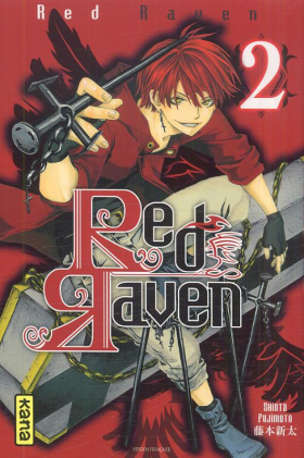 couverture manga Red raven T2