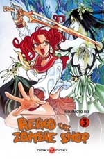 couverture manga Reiko the zombie shop T3