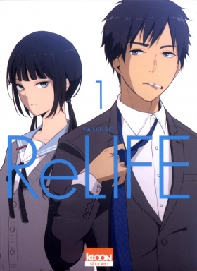 couverture manga ReLife T1