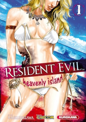 couverture manga Resident evil - heavenly island T1