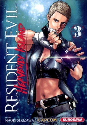 couverture manga Resident evil - heavenly island T3