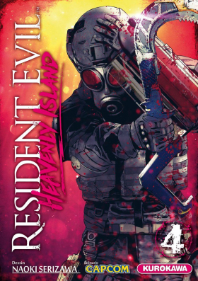 couverture manga Resident evil - heavenly island T4