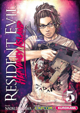 couverture manga Resident evil - heavenly island T5