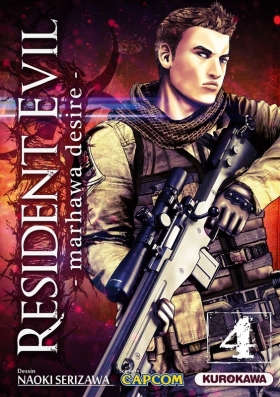 couverture manga Resident evil - marhawa desire T4