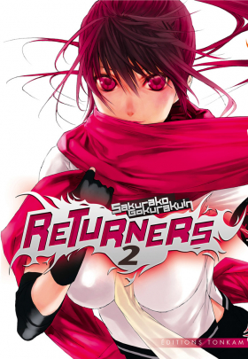 couverture manga Returners T2