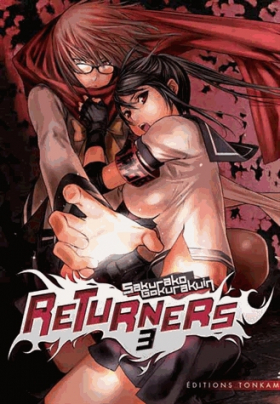 couverture manga Returners T3