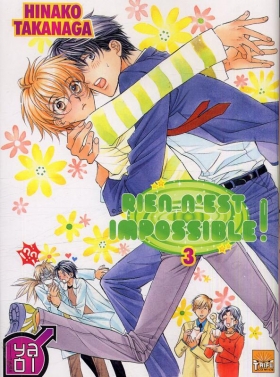 couverture manga Rien n&#039;est impossible T3