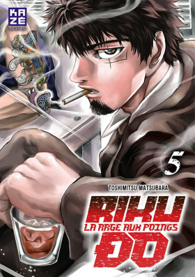 couverture manga Riku-do la rage aux poings T5