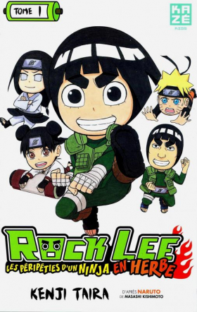 couverture manga Rock Lee - les péripéties d’un ninja en herbe T1