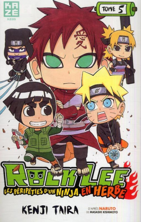 couverture manga Rock Lee - les péripéties d’un ninja en herbe T5