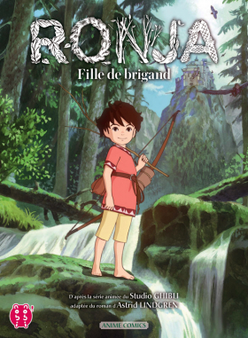 couverture manga Ronja, fille de brigand