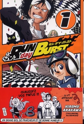 couverture manga Run Day Burst T1