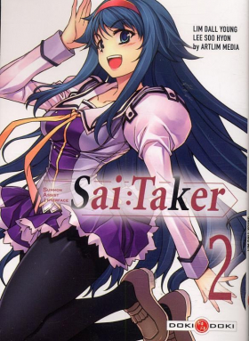 couverture manga Sai:taker T2