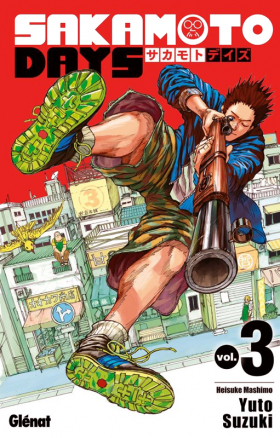 couverture manga Sakamoto days T3