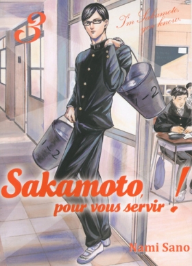 couverture manga Sakamoto pour vous servir ! T3