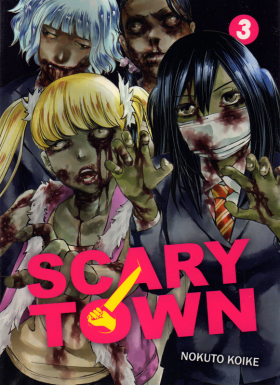 couverture manga Scary town T3
