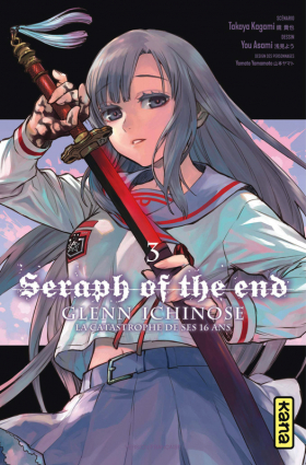 couverture manga Seraph of the end - Glenn Ichinose T3