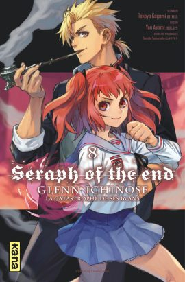 couverture manga Seraph of the end - Glenn Ichinose T8