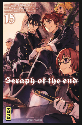 couverture manga Seraph of the end  T15