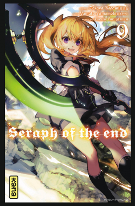 couverture manga Seraph of the end  T9