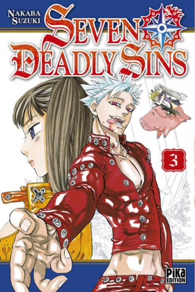 couverture manga Seven Deadly Sins T3