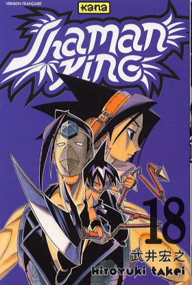 couverture manga Shaman King T18