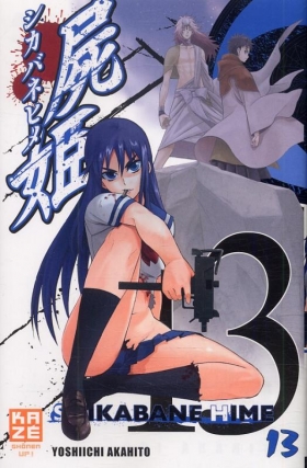 couverture manga Shikabane hime T13