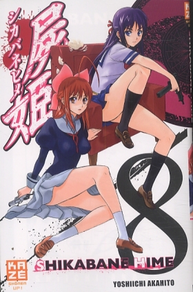 couverture manga Shikabane hime T8