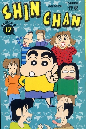 couverture manga Shin Chan saison 2  T17