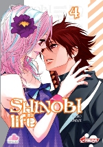 couverture manga Shinobi life T4
