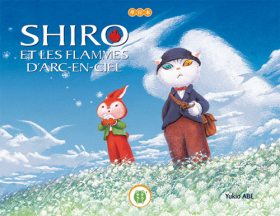 couverture manga Shiro et les flammes d&#039;arc en ciel