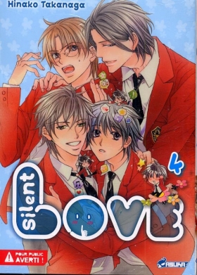 couverture manga Silent love T4