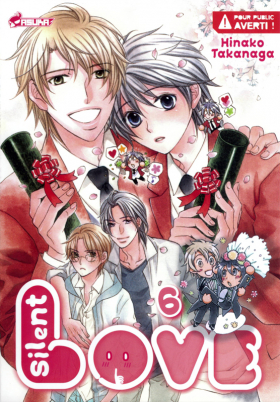couverture manga Silent love T6