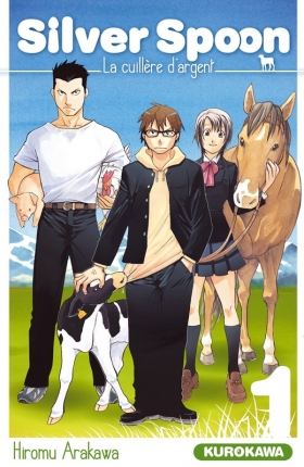 couverture manga Silver spoon T1