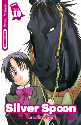 couverture manga Silver spoon T10