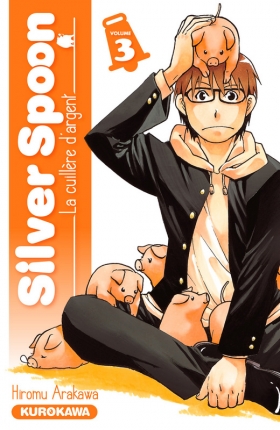 couverture manga Silver spoon T3