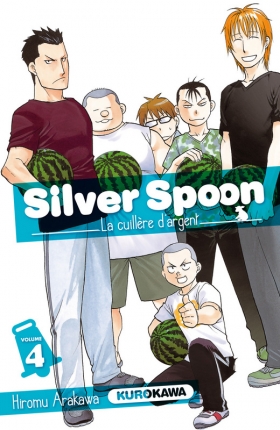 couverture manga Silver spoon T4