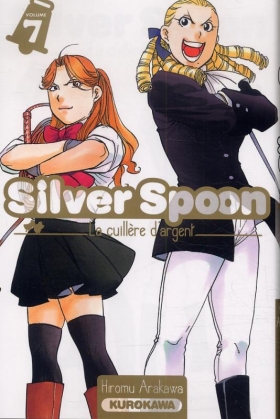 couverture manga Silver spoon T7