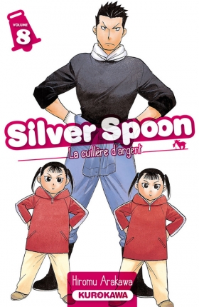 couverture manga Silver spoon T8