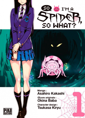 couverture manga So I’m a spider, so what ? T1