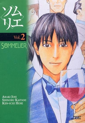couverture manga Sommelier T2