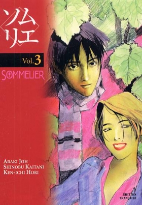 couverture manga Sommelier T3