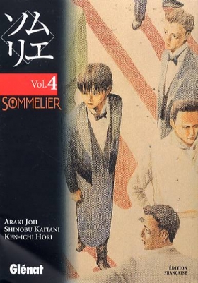 couverture manga Sommelier T4