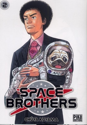 couverture manga Space brothers T2