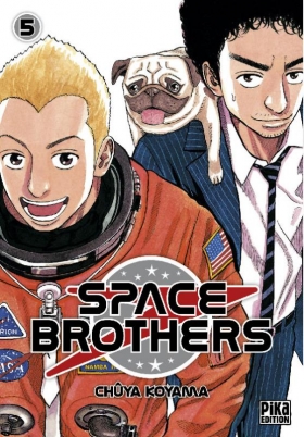 couverture manga Space brothers T5