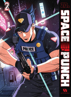 couverture manga Space punch T2