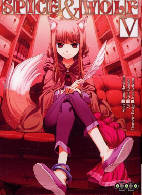 couverture manga Spice and wolf  T5
