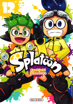 couverture manga Splatoon T12